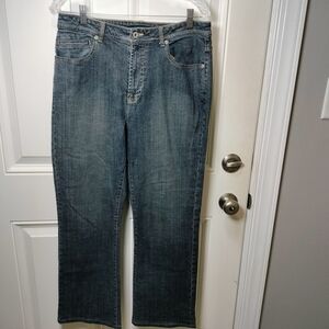 Chico's Classic Denim Straight Leg Jeans